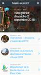 Mobile Screenshot of mairie-aureil.fr